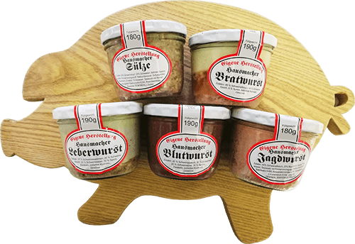 Wurst im Glas